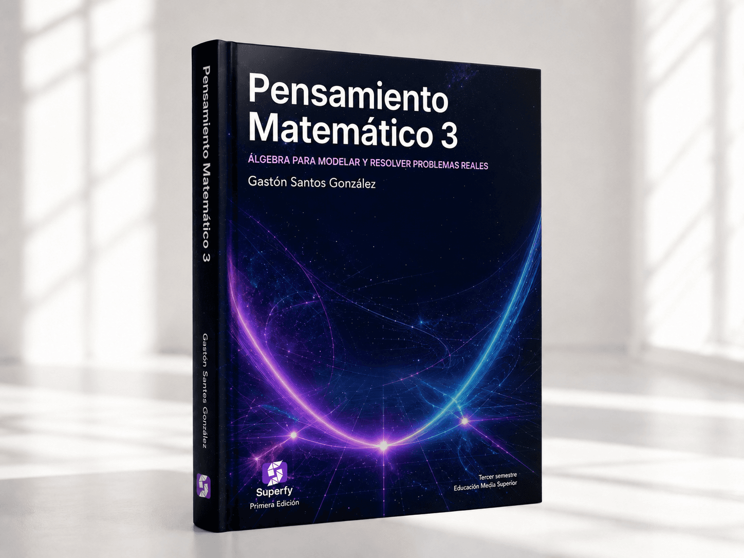 Portada del libro Pensamiento Matemático 3